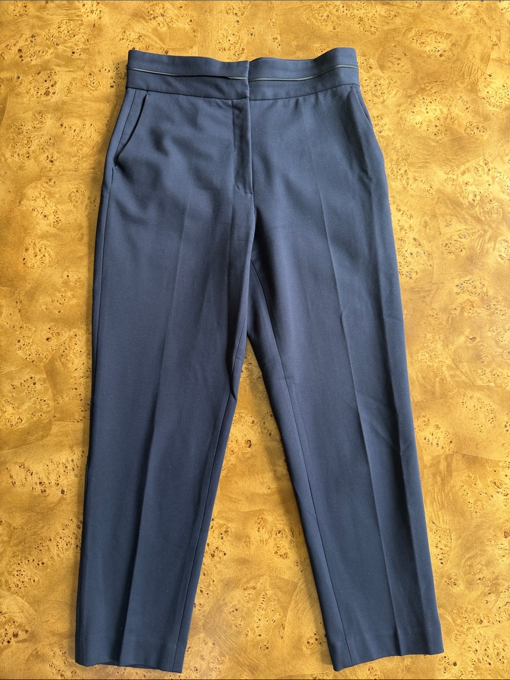 Sandro Navy Pants